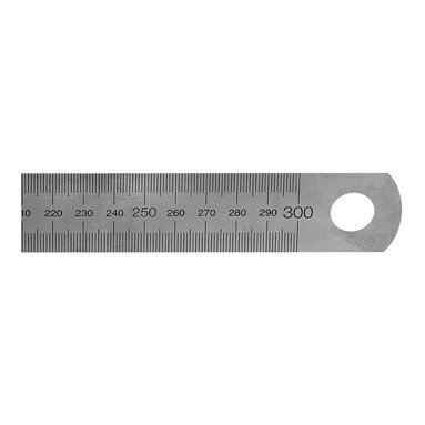 Stainless Steel Ruler - Metric Only - Rigid - EC2