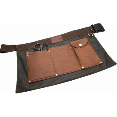 Gardening Tool Belt - Waxed Cotton - Connell Of Sheffield