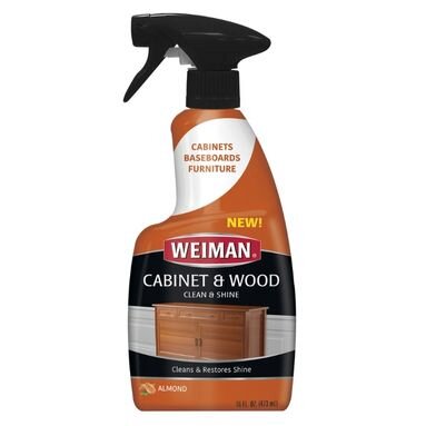 Weiman Cabinet & Wood Spray - 473 ml (16 fl oz) - Cleans & Shines