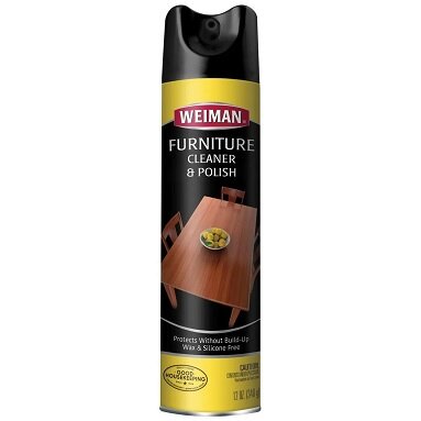 Weiman Wood Furniture Cleaner & Polish Aerosol - 340g (12 oz)