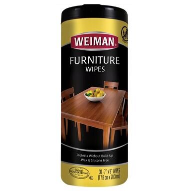 Weiman Wood Furniture Wipes (x30) - Cleans & Protects
