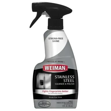 Weiman Stainless Steel Cleaner & Polish Spray - 355ml (12 fl oz)
