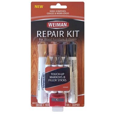 Weiman Wood Furniture & Floors Repair Kit - Hides & Fills Scratches