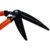 Bahco P75 Lawn Edging Shears - hardened steel double bevelled blade with straight cutting edge