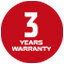 Rubi 3 year warranty