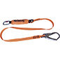 Webbing Shock Absorber Lanyard 2m + 1 Karabiner & 1 Scaffold Hook