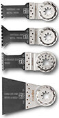 FEIN E-Cut Blade Combination Pack - 4 Blades - Starlock Plus