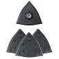 FEIN Triangle Sanding Set - Perforated (1x Pad, 6x Sheets) 
