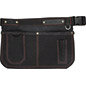 Gardeners Tool Belt - Personalised - Black Suede Leather