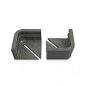 Genesis Bath Stone Tile Corner Trim 10mm - Aluminium Straight