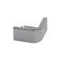 Genesis Polished Chrome Tile Corner Trim 12mm - Aluminium Straight