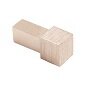 Genesis Brushed Copper Tile Corner Trim 8mm - Aluminium Square