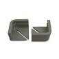 Genesis Sand Stone Tile Corner Trim 12mm - Aluminium Straight