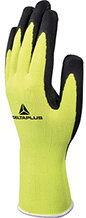 High Visibility Knitted Polyester Gloves - Latex Coating - Apollon