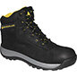 Delta Plus Saga Safety Boots S3 SRC - Black Nubuck Leather
