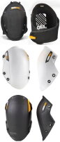Toughbuilt Knee Pads Gel Fit Kit (Inc Rocker & Non-Marring Snapshells)