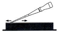 chisel sharpening - the bevel edge