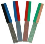 Scissor sharpeners - folding diamond files