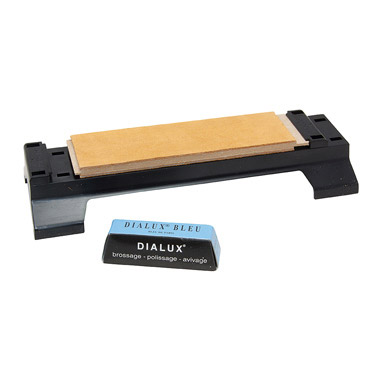 CONNELL OF SHEFFIELD DOUBLE SIDED LEATHER STROP /& COMPOUND C-STR-8-P