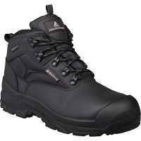 Capps LH811SM S3 Black Mens Safety Boots Steel Toe Cap & Midsole Work Boots PPE 
